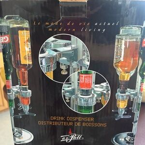 Silver Drink Dispenser